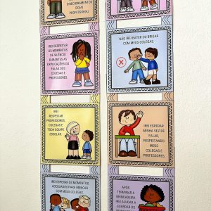 Painel Nossos Combinados - Apoio Visual - Pedagogia de Ideias Painel Nossos Combinados - Apoio Visual