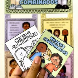 Painel Nossos Combinados - Apoio Visual