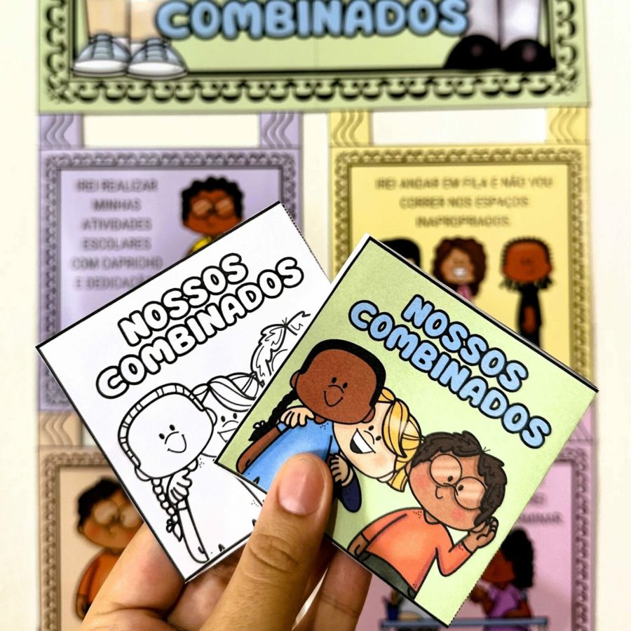 Painel Nossos Combinados - Apoio Visual