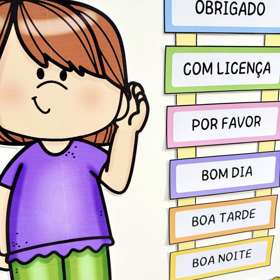 Painel Palavrinhas Mágicas - Apoio Visual - Pedagogia de Ideias Painel Palavrinhas Mágicas - Apoio Visual