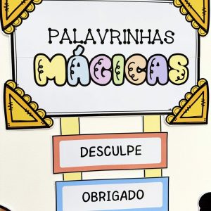 Painel Palavrinhas Mágicas - Apoio Visual - Pedagogia de Ideias Painel Palavrinhas Mágicas - Apoio Visual