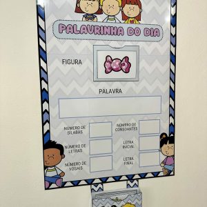 Palavrinha do Dia - Apoio Visual - Pedagogia de Ideias Palavrinha do Dia - Apoio Visual