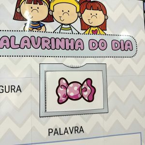 Palavrinha do Dia - Apoio Visual - Pedagogia de Ideias Palavrinha do Dia - Apoio Visual