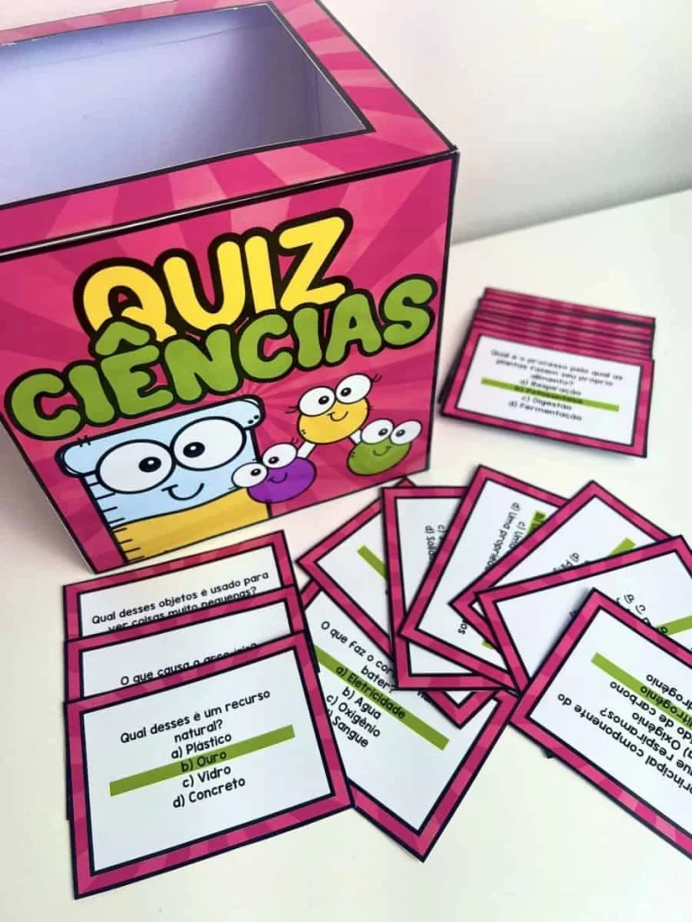 Quiz de Ciências com 36 Fichas — foto 5