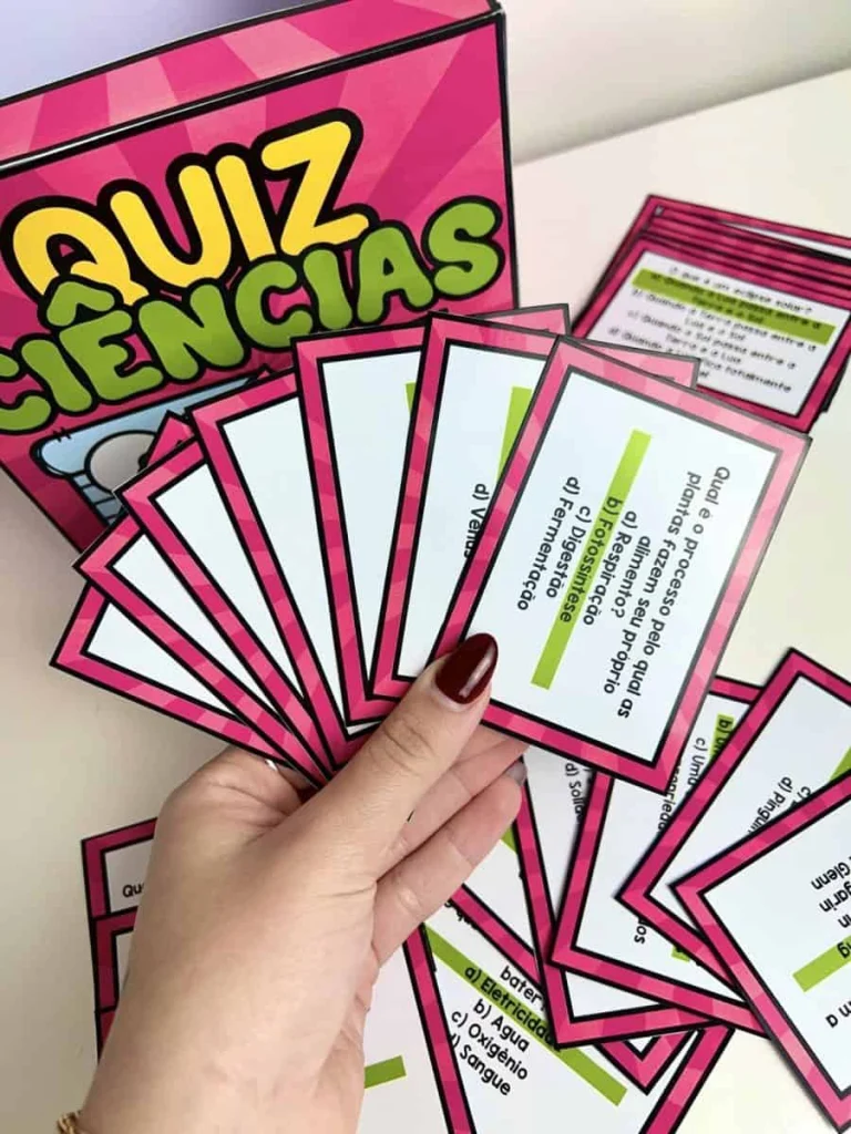 Quiz de Ciências com 36 Fichas — foto 6