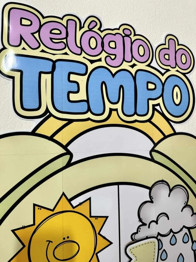 Relógio do Tempo Interativo em Dois Tamanhos — foto 2