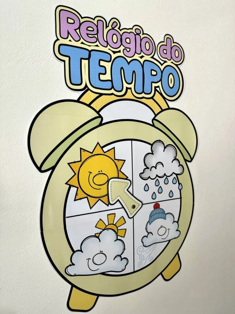 Relógio do Tempo Interativo em Dois Tamanhos — foto 4