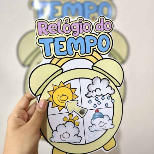 Relógio do Tempo Interativo - Apoio Visual