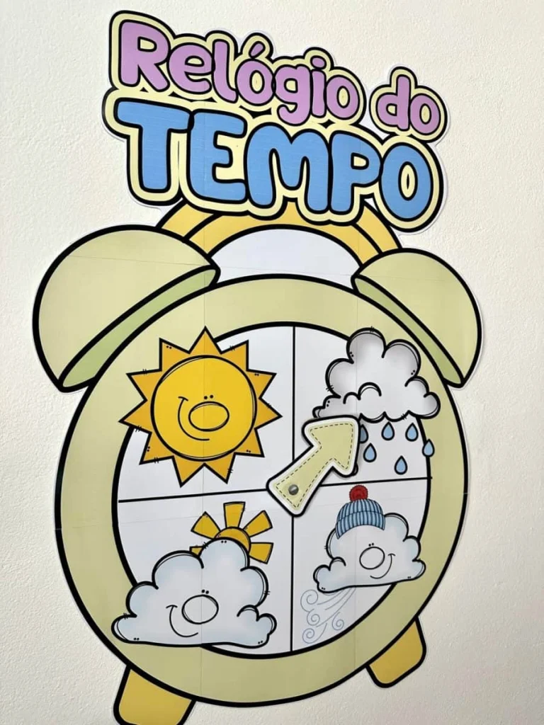 Relógio do Tempo Interativo em Dois Tamanhos — foto 7