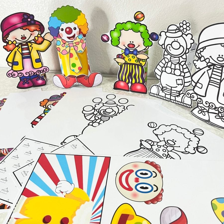 Rolinho do Palhaço - Dia do Circo - Pedagogia de Ideias Rolinho do Palhaço - Dia do Circo