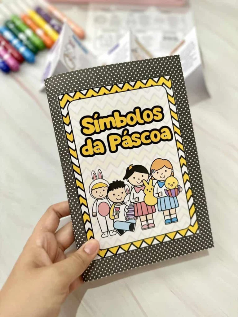 Símbolos da Páscoa Livro e Livrinho — foto 2