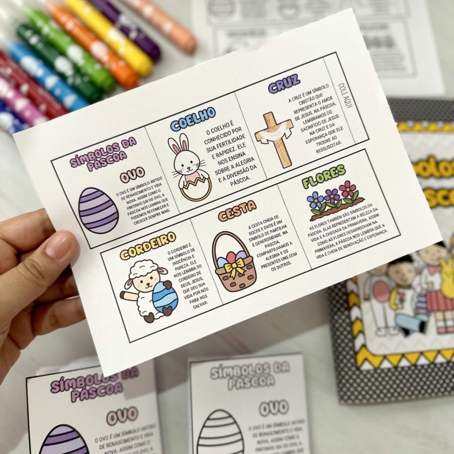 Símbolos da Páscoa - Páscoa - Pedagogia de Ideias Símbolos da Páscoa - Páscoa