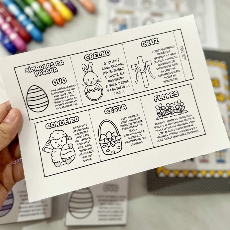 Símbolos da Páscoa - Páscoa - Pedagogia de Ideias Símbolos da Páscoa - Páscoa