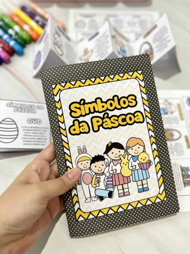 Símbolos da Páscoa Livro e Livrinho — foto 7
