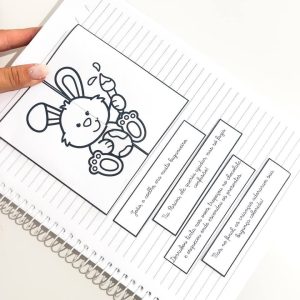 Textos Fatiados de Páscoa (Letra Cursiva) - Páscoa - Pedagogia de Ideias Textos Fatiados de Páscoa (Letra Cursiva) - Páscoa