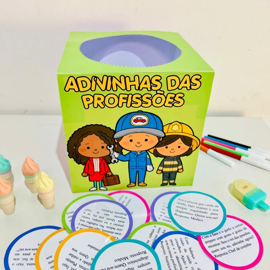 Adivinhas das Profissões - Dia do Trabalho - Pedagogia de Ideias Adivinhas das Profissões - Dia do Trabalho