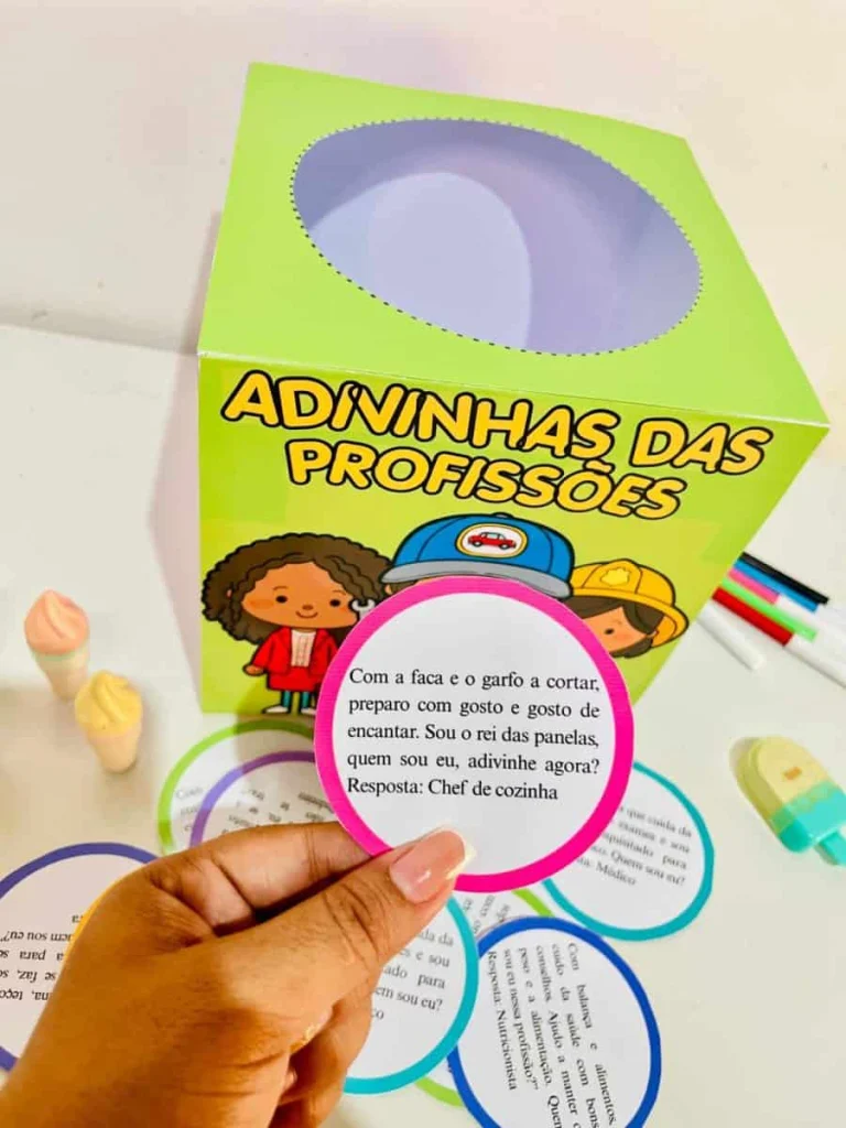 Adivinhas das Profissões com 56 Cartas — foto 3