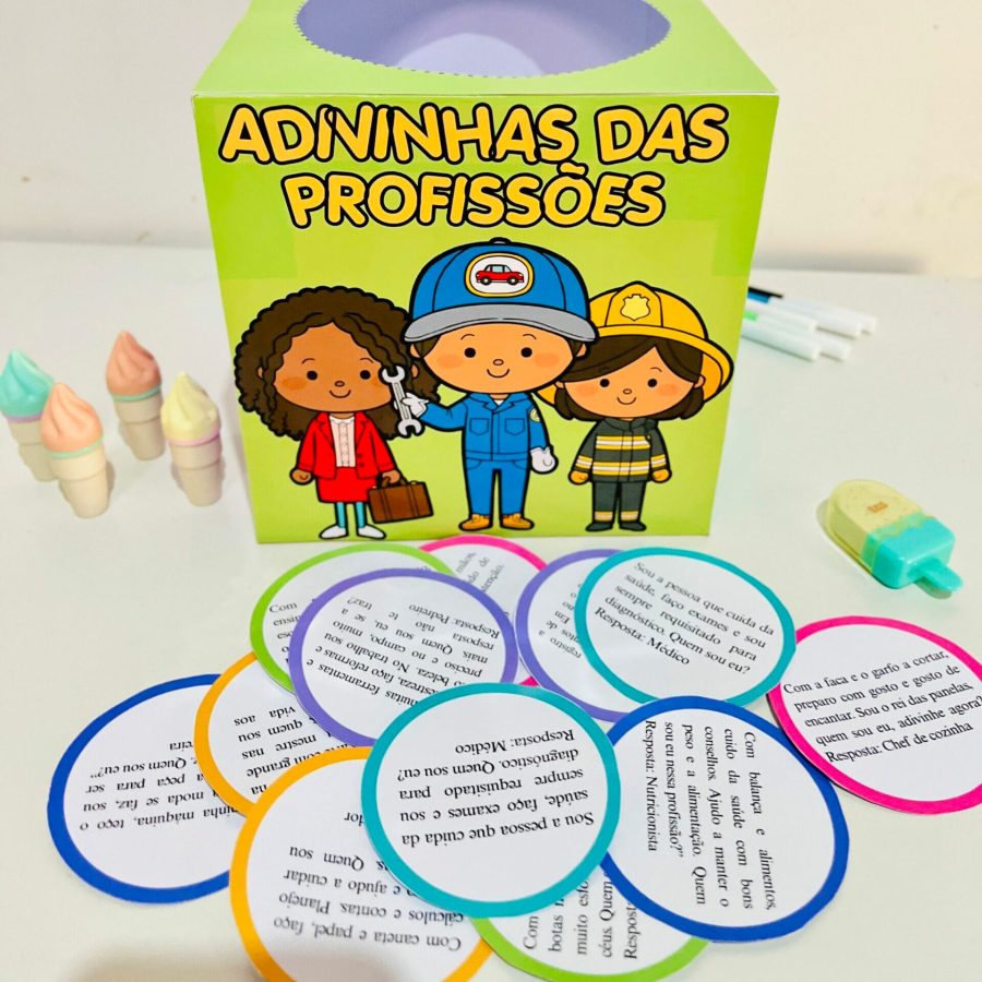 Adivinhas das Profissões - Dia do Trabalho