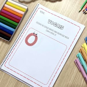 Apostila - Conhecendo as Vogais - Alfabetização - Pedagogia de Ideias Apostila - Conhecendo as Vogais - Alfabetização