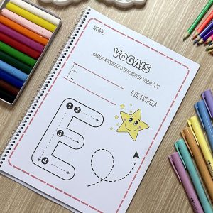 Apostila - Conhecendo as Vogais - Alfabetização - Pedagogia de Ideias Apostila - Conhecendo as Vogais - Alfabetização