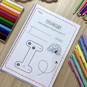 Apostila - Conhecendo as Vogais - Alfabetização - Pedagogia de Ideias Apostila - Conhecendo as Vogais - Alfabetização