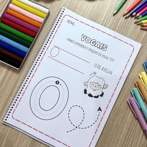 Apostila - Conhecendo as Vogais - Alfabetização - Pedagogia de Ideias Apostila - Conhecendo as Vogais - Alfabetização