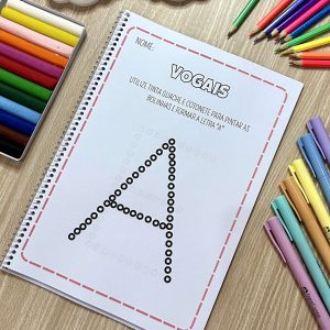 Apostila - Conhecendo as Vogais - Alfabetização - Pedagogia de Ideias Apostila - Conhecendo as Vogais - Alfabetização