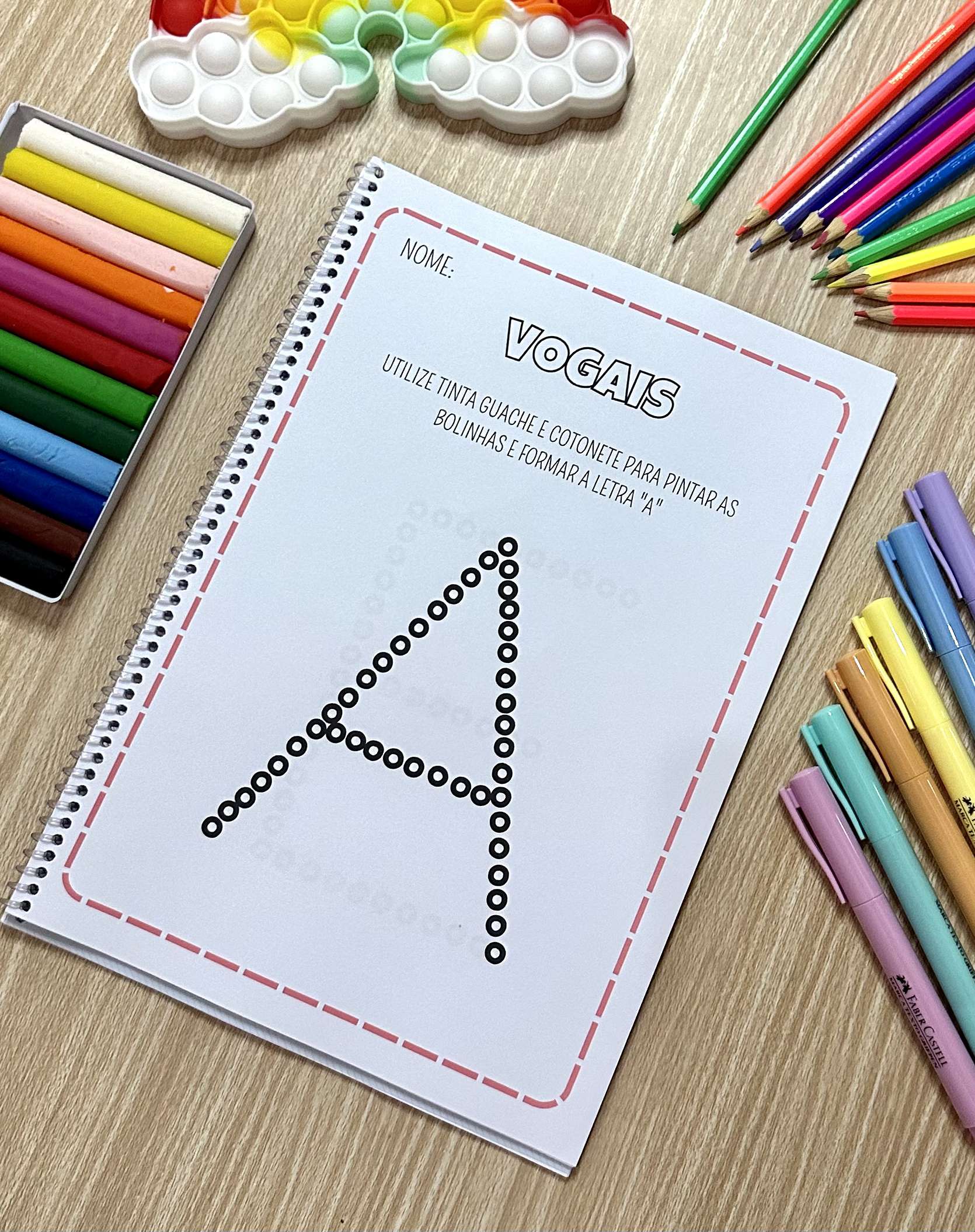 Apostila - Conhecendo as Vogais - Alfabetização - Pedagogia de Ideias Apostila - Conhecendo as Vogais - Alfabetização