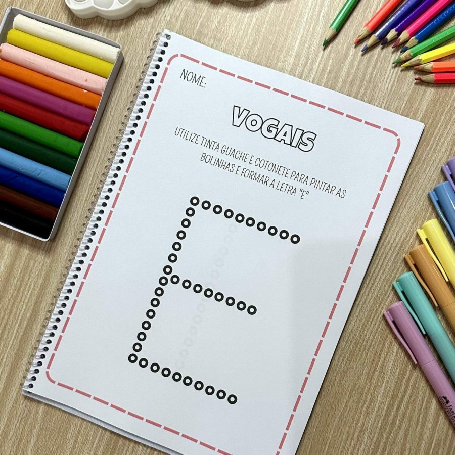 Apostila - Conhecendo as Vogais - Alfabetização - Pedagogia de Ideias Apostila - Conhecendo as Vogais - Alfabetização