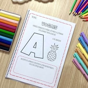 Apostila - Conhecendo as Vogais - Alfabetização