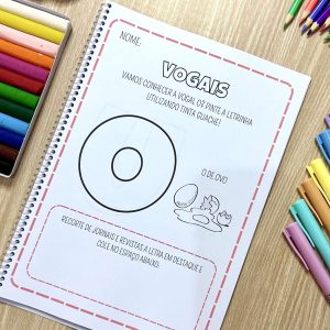 Apostila - Conhecendo as Vogais - Alfabetização