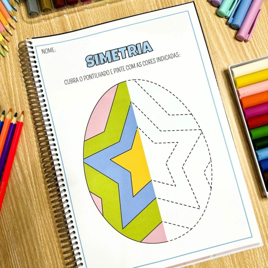 Apostila de Atividades - Simetria - Atividades - Pedagogia de Ideias Apostila de Atividades - Simetria - Atividades