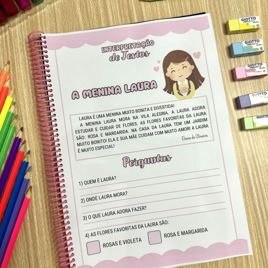 Apostila Interpretação de Textos - Alfabetização - Pedagogia de Ideias Apostila Interpretação de Textos - Alfabetização