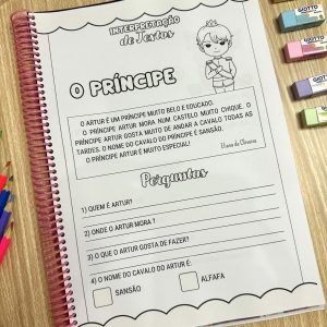 Apostila Interpretação de Textos - Alfabetização - Pedagogia de Ideias Apostila Interpretação de Textos - Alfabetização