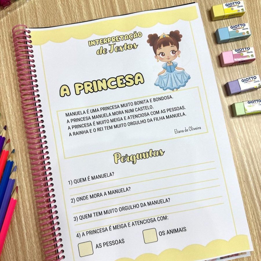 Apostila Interpretação de Textos - Alfabetização - Pedagogia de Ideias Apostila Interpretação de Textos - Alfabetização