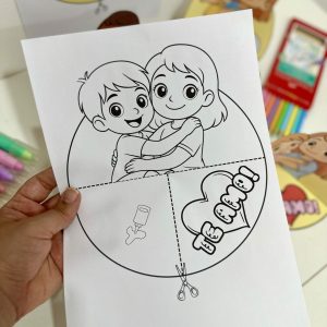 Atividade 3D Dia das Mães - Dia das Mães - Pedagogia de Ideias Atividade 3D Dia das Mães - Dia das Mães