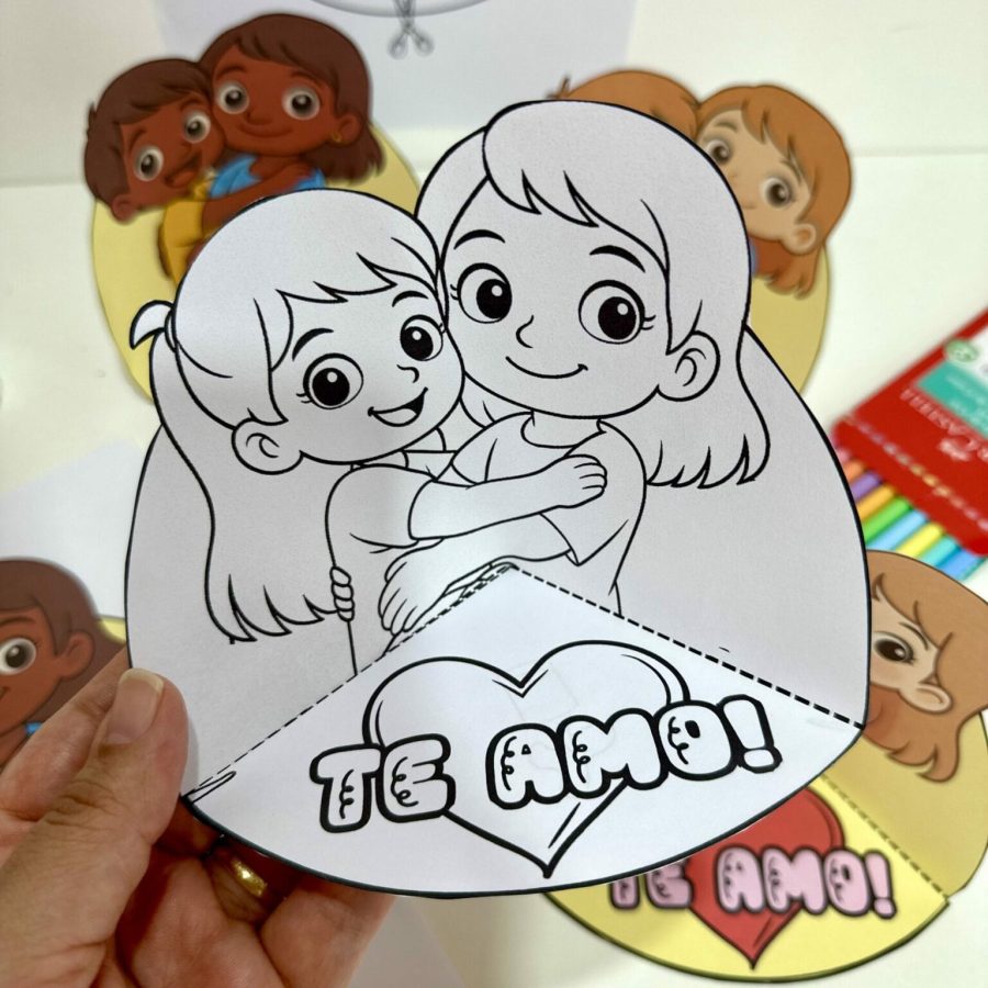 Atividade 3D Dia das Mães - Dia das Mães - Pedagogia de Ideias Atividade 3D Dia das Mães - Dia das Mães