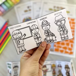 Atividade e Livrinho das Profissões - Dia do Trabalho - Pedagogia de Ideias Atividade e Livrinho das Profissões - Dia do Trabalho