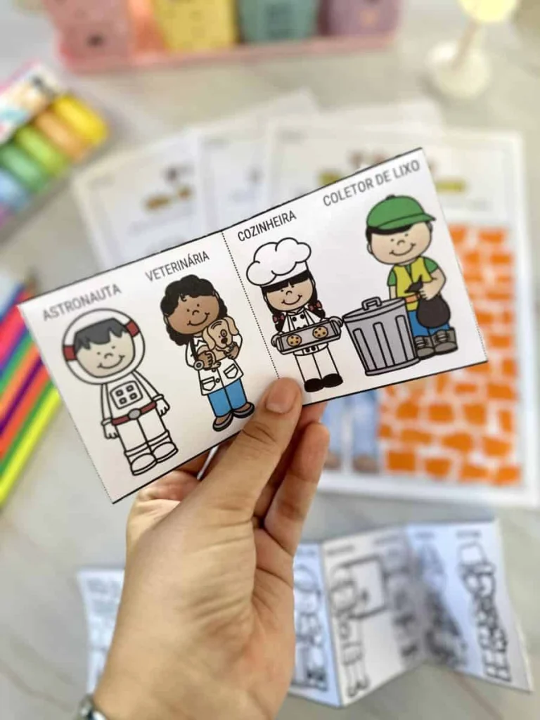 Atividade e Livrinho das Profissões — foto 2