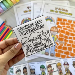 Atividade e Livrinho das Profissões - Dia do Trabalho