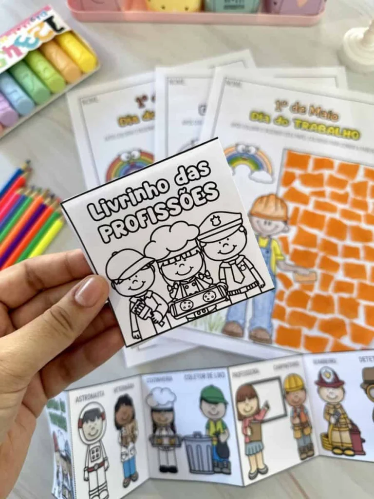 Atividade e Livrinho das Profissões — foto 3