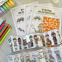 Atividade e Livrinho das Profissões - Dia do Trabalho