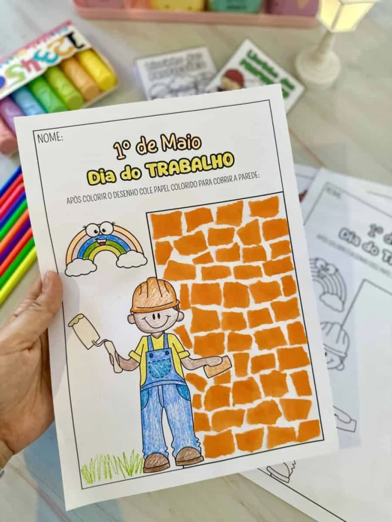 Atividade e Livrinho das Profissões — foto 5