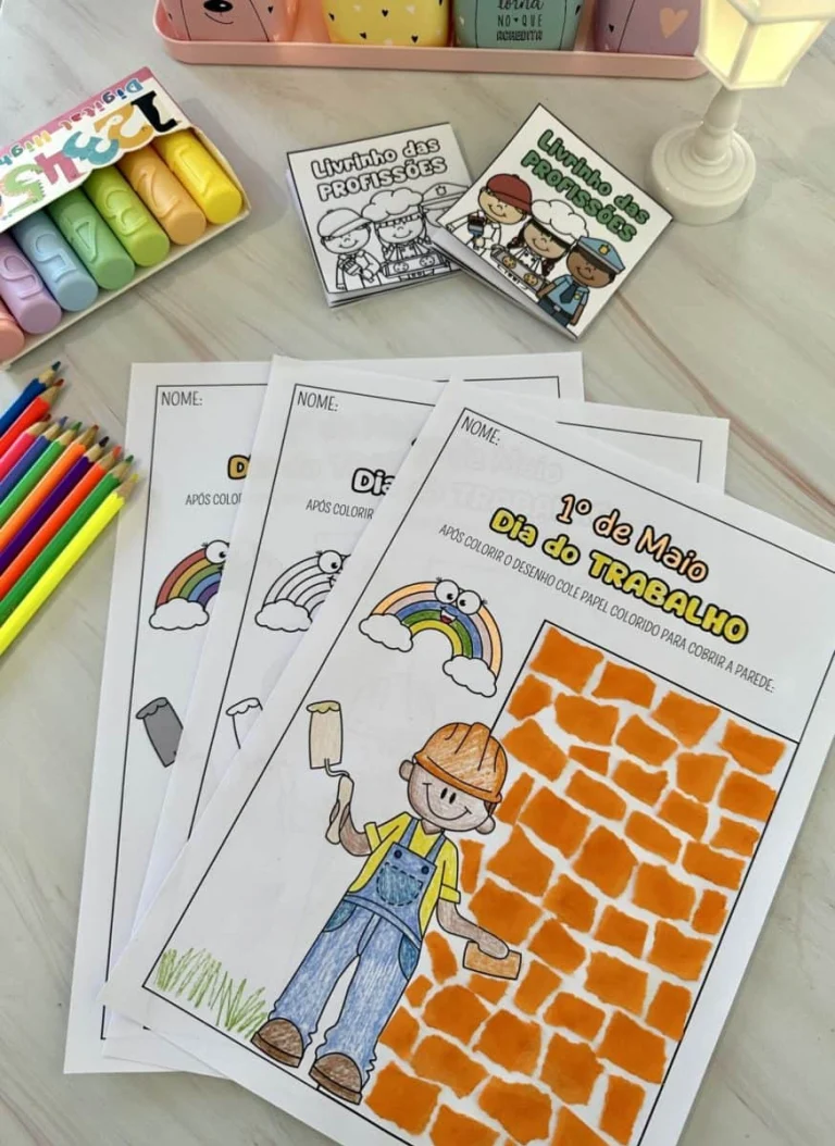 Atividade e Livrinho das Profissões — foto 6