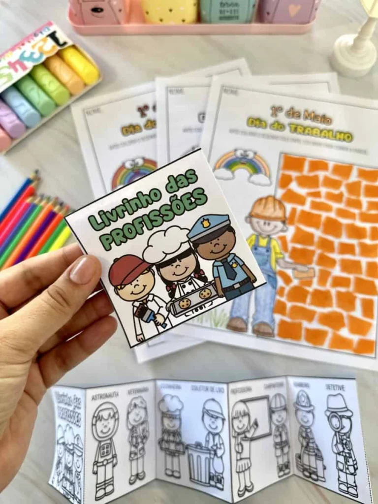 Atividade e Livrinho das Profissões — foto 1