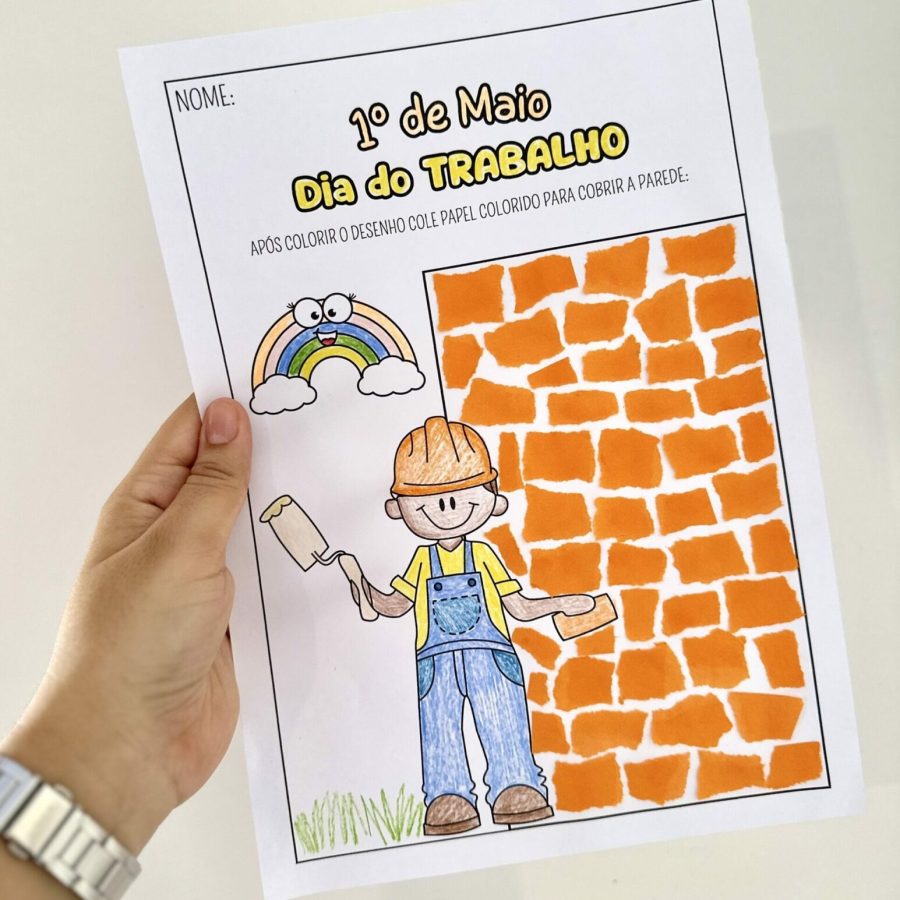 Atividade e Livrinho das Profissões - Dia do Trabalho - Pedagogia de Ideias Atividade e Livrinho das Profissões - Dia do Trabalho