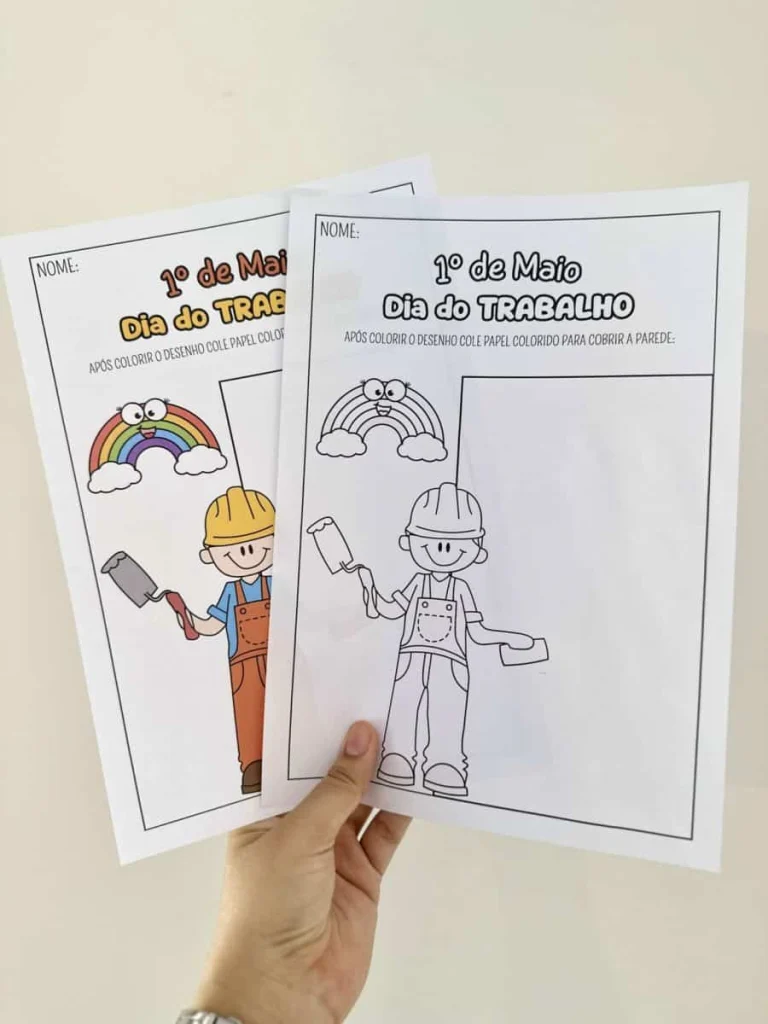 Atividade e Livrinho das Profissões — foto 9
