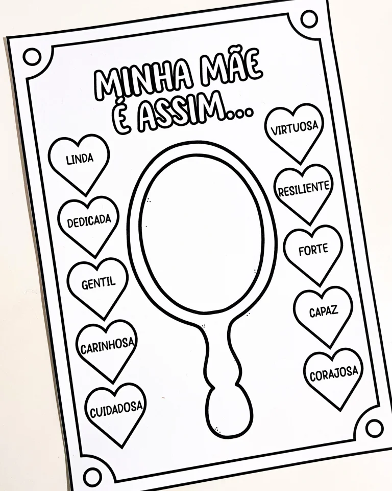 Atividade Espelho Minha Mãe é Assim — foto 4
