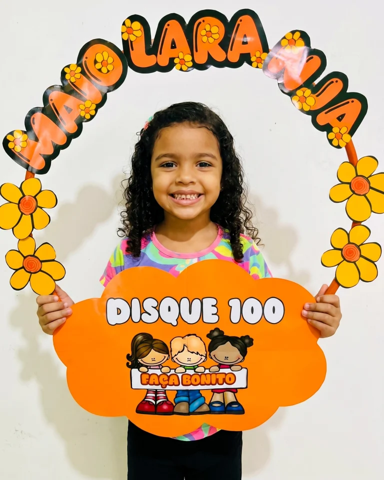 Decoração de Bambolê Maio Laranja — foto 3