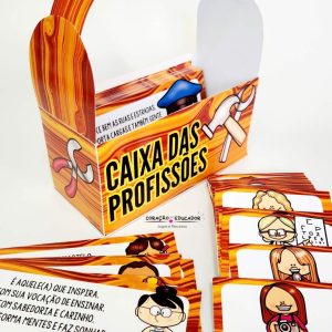 Caixa das Profissões - Dia do Trabalho - Pedagogia de Ideias Caixa das Profissões - Dia do Trabalho